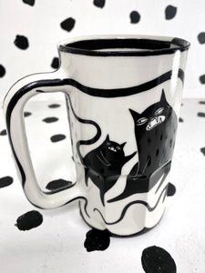 Mirror Cats Stein