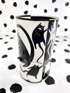 Mirror Cats Stein