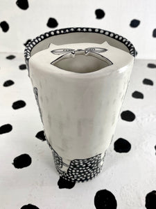 Dot Cat Travel Mug