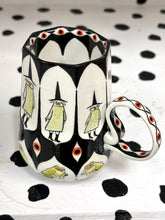 Load image into Gallery viewer, Spinning Frog Witch Mug
