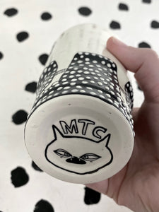 Dot Cat Travel Mug