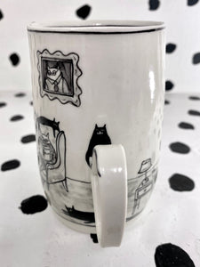 Cozy Cats Bedroom Mug