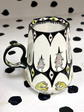 Load image into Gallery viewer, Green Eye Frog Witch Mug
