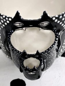 Dot Cat Double Barf Mug