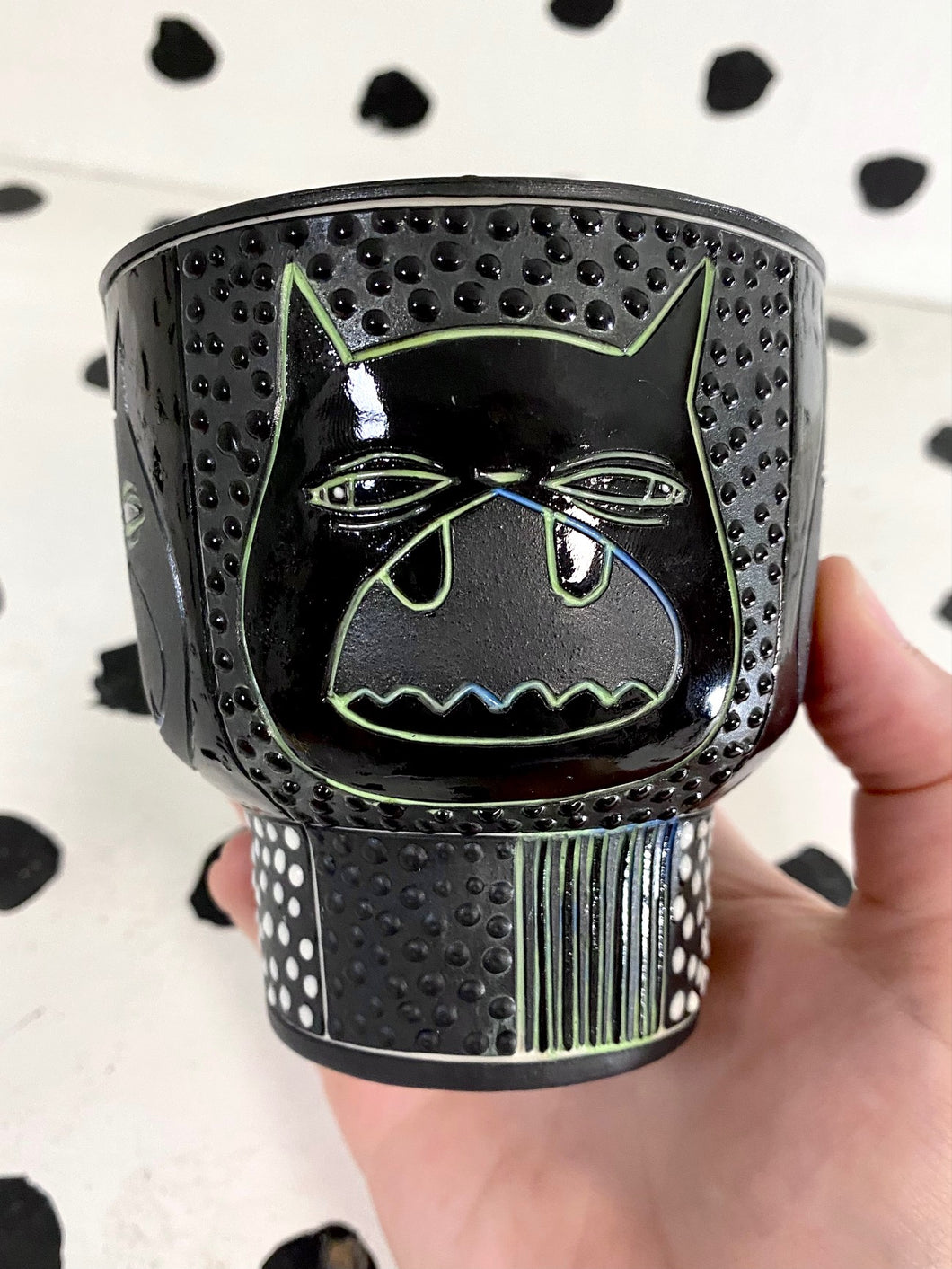 Texture Cat Tumbler