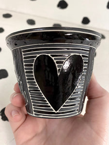 Carved Stripe Cup