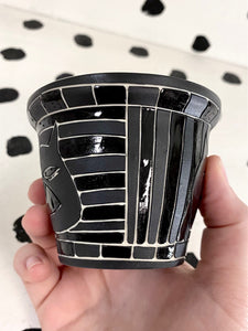 Carved Cat Cup