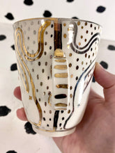 Load image into Gallery viewer, Silver and Gold Luster Mug
