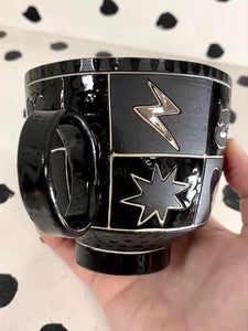 Silver Lightning Mug