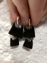 Load image into Gallery viewer, Pre-Order-Black and White Tiger Earrings

