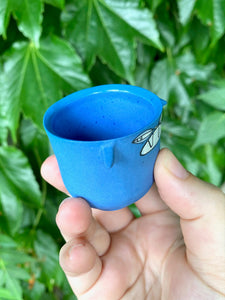 Tiny Blue Cup
