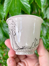Load image into Gallery viewer, Pale Pink Witch Cat Cup

