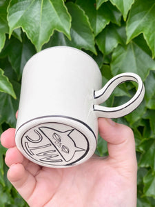 Mean Cat Cup