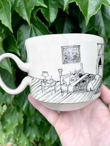 SECOND Cozy Cats Mug