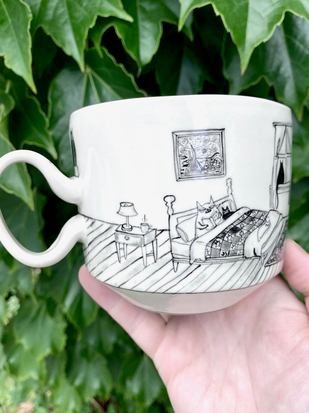 SECOND Cozy Cats Mug