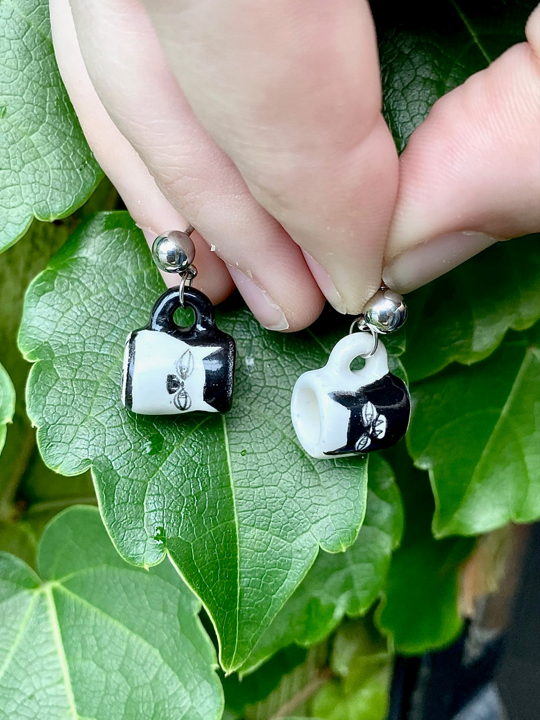 Tiny Mug Earrings 1