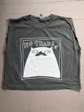 Load image into Gallery viewer, No Thanks Cropped Muscle Tee
