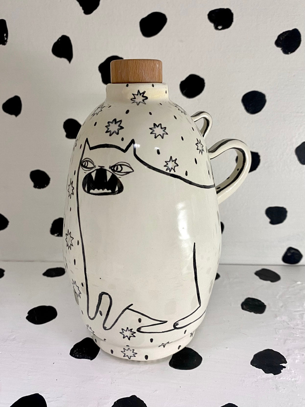 Star Cat Jug