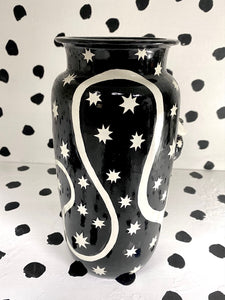 Triple Cat Vase