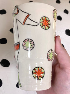 Clown Cat Sippy Mug