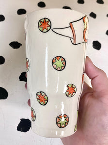 Clown Cat Sippy Mug 2