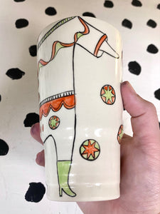 Clown Cat Sippy Mug 2