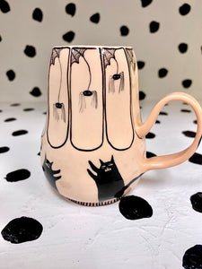 Floating Spider Spinning Mug
