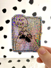 Load image into Gallery viewer, I am Sparkly God Sticker
