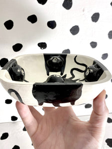 Bubble Cat Heads Bowl