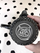 Load image into Gallery viewer, Black Porcelain Double Barf Mug
