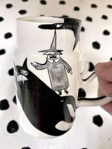 Cat Riding Mug