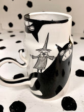 Load image into Gallery viewer, Cat Riding Mug
