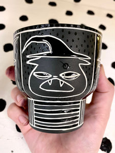 Witch Cat Cup