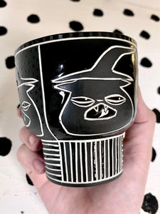 Witch Cat Cup