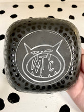 Load image into Gallery viewer, BLack Porcelain Cat Bowl
