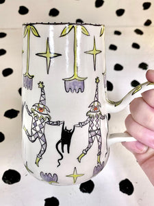 Dancing Clowns Mug