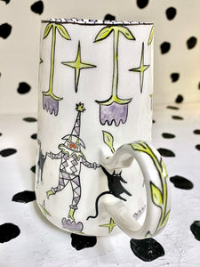 Dancing Clowns Mug