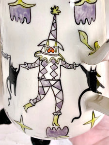 Dancing Clowns Mug