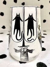 Load image into Gallery viewer, Witch Cats Spinning Mug
