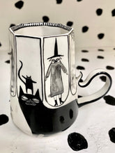 Load image into Gallery viewer, Witch Cats Spinning Mug
