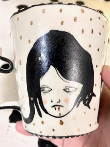 SECOND Gold Tooth Vampire Girl