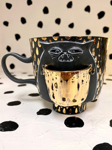 Gold Crying Mug