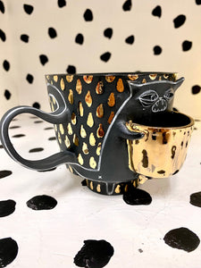 Gold Crying Mug