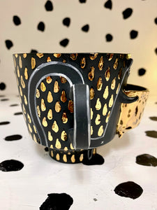 Gold Crying Mug