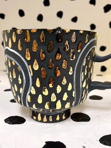 Gold Crying Mug