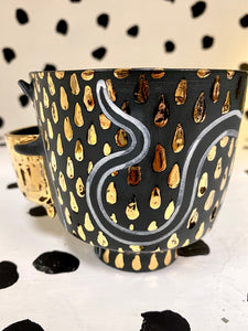 Gold Crying Mug