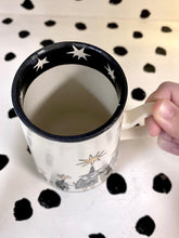 Load image into Gallery viewer, Gold Star Witch Cats Mug
