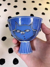 Load image into Gallery viewer, Spooky Blue Goblet
