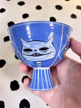 Load image into Gallery viewer, Spooky Blue Goblet
