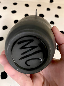 Lidded Witch Cat Cup